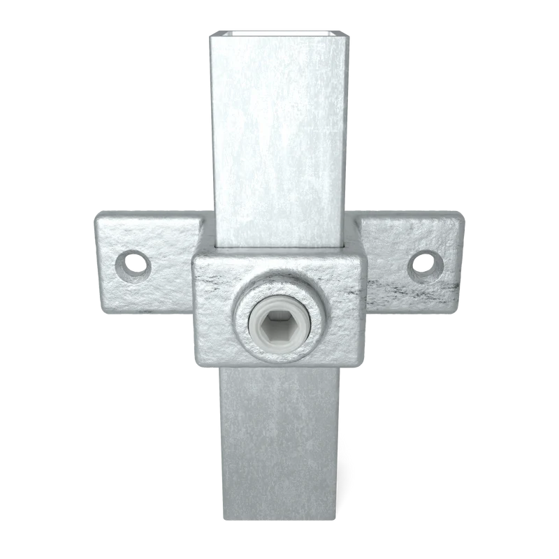 Ösenteil mit Doppellasche 25 mm quadratisch