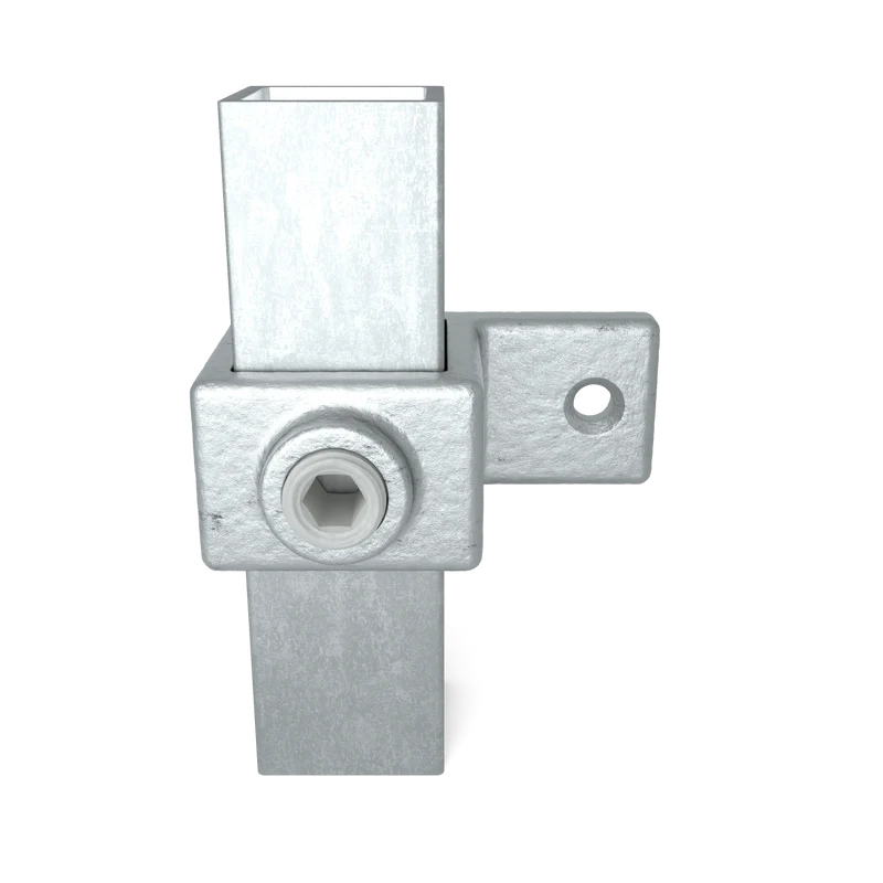 Ösenteil mit Einzellasche 25 mm quadratisch