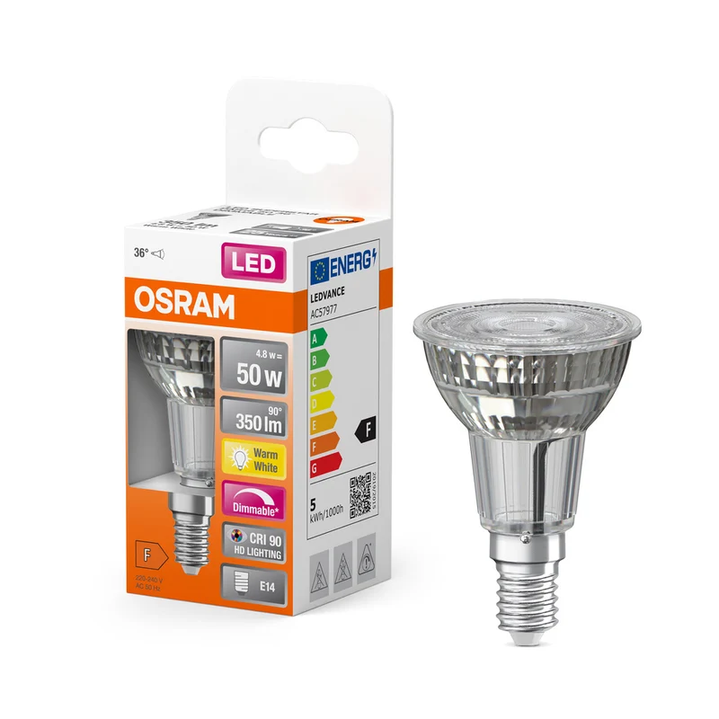 OSRAM LED Lampe LED SUPERSTAR PAR16 4.8W 927 E14, 350 lm, 2700 K, Warmweiß