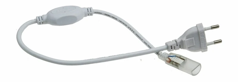 Einspeise-Modul für 230V LED-Stripes IP44 Verbinder zum Stripe, 40cm Kabel