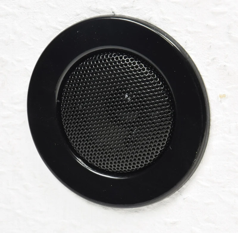 Decken-Einbaulautsprecher "Mini" Halogen-Look, 8cm Ø, 6cm Einbau, schwarz