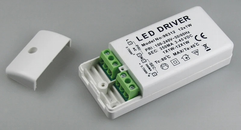 elektronischer LED-Trafo 3-45V 220-240V, Ausgang konstant Strom 350mA