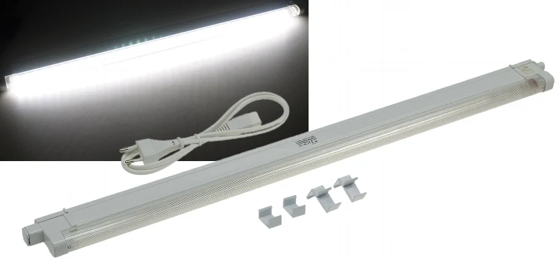 LED Unterbauleuchte "SMD pro" 60cm 560lm, 6500k, 34 LEDs, Licht weiß