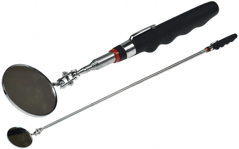 Teleskop Werkzeug mit 50mm Spiegel Gesamtlänge 16-70cm, 2-fach Kugelgelenk