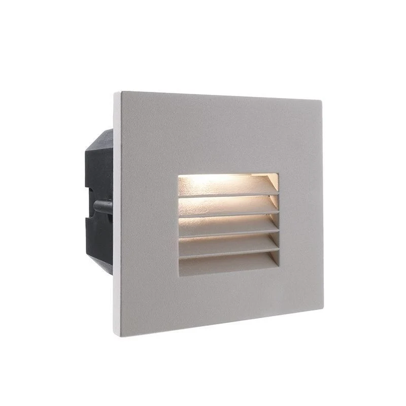 Deko-Light Abdeckung silber grau Gitter für Light Base II COB Outdoor Silber-grau