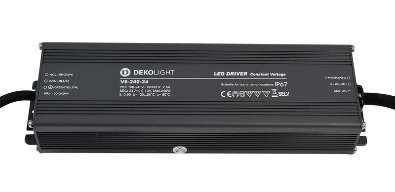 Deko-Light IP, CV, V6-240-24 Grau