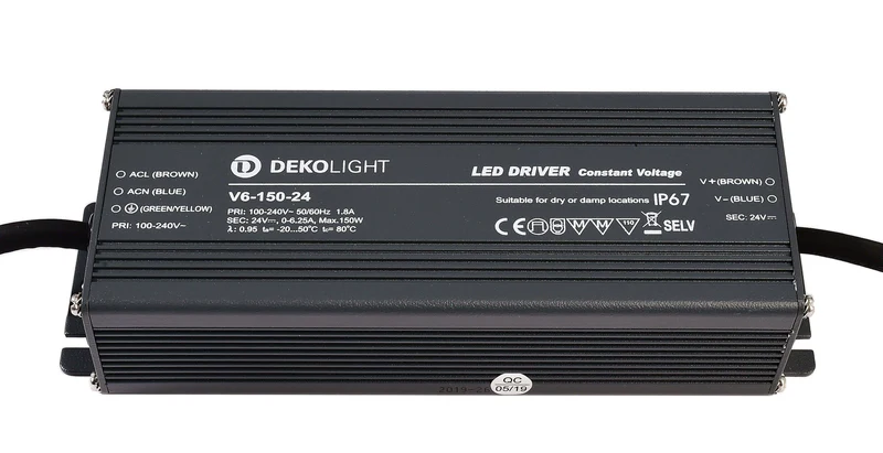 Deko-Light IP, CV, V6-150-24 Grau