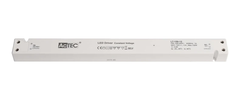 Deko-Light LONG-FLAT, CV, LT-150-12 Schwarz