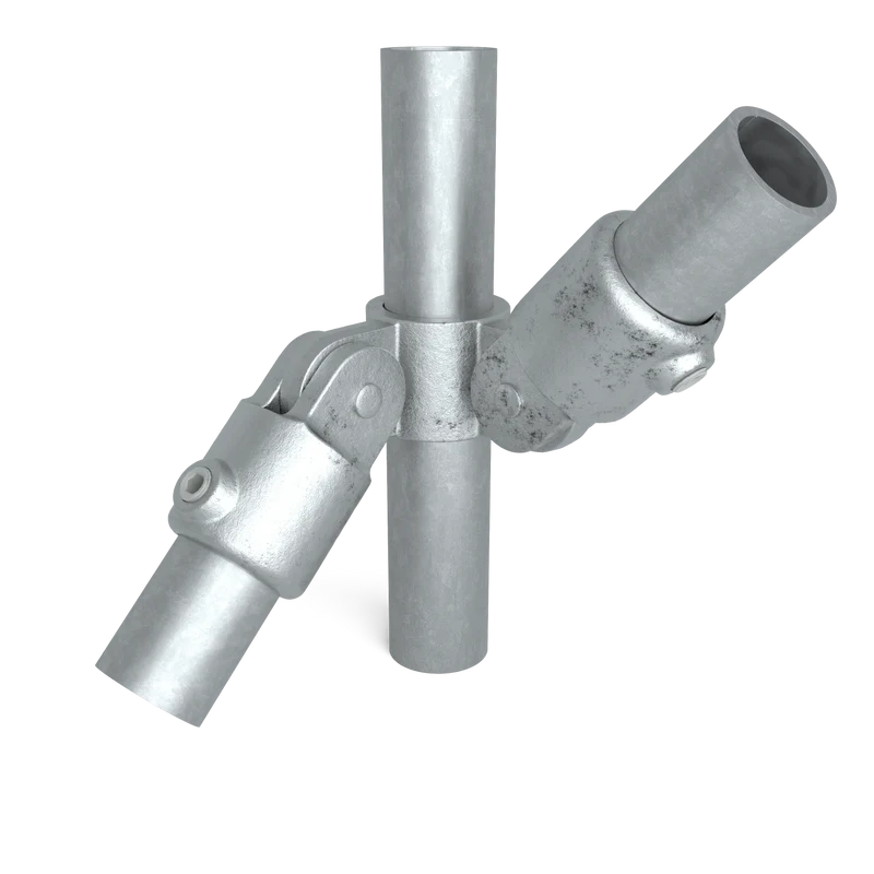 Gelenkstück 90° doppelt 33,7 mm