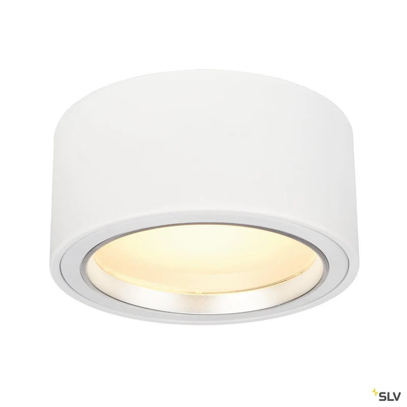 SLV LED AUFBAUSTRAHLER FERA 1800lm, rund, weiss, 48 LED, 3000K