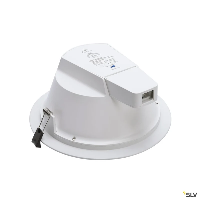 SLV RILO DL, LED Indoor Deckeneinbauleuchte, weiß/chrom, 3000/4000K, 24W