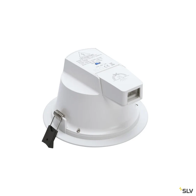 SLV RILO DL, LED Indoor Deckeneinbauleuchte, weiß/chrom, 3000/4000K, 14W