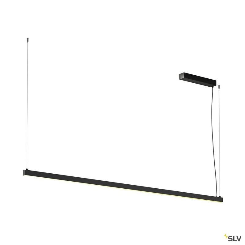 SLV AROSA 2m, TRIAC PD, LED Indoor Pendelleuchte, schwarz, 3000K