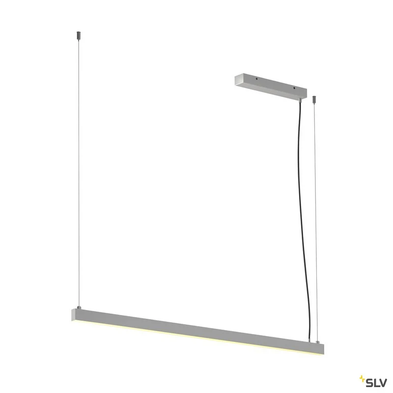 SLV AROSA 1,25m, TRIAC PD, LED Indoor Pendelleuchte, alu, 3000K