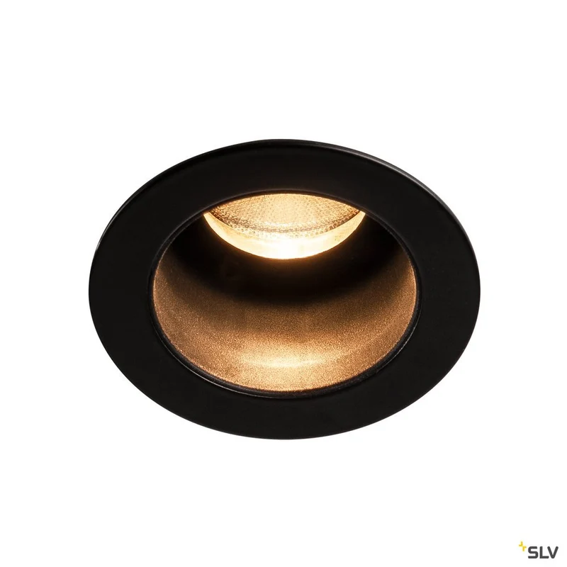 SLV TRITON MINI DL, LED Indoor Deckeneinbauleuchte, schwarz, 3000K, 15°