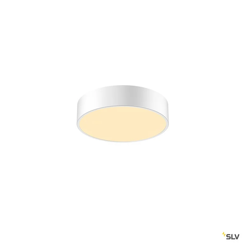 SLV MEDO 30 CW, CORONA, LED Indoor Wand- und Deckenaufbauleuchte, DALI, weiß, 3000/4000K
