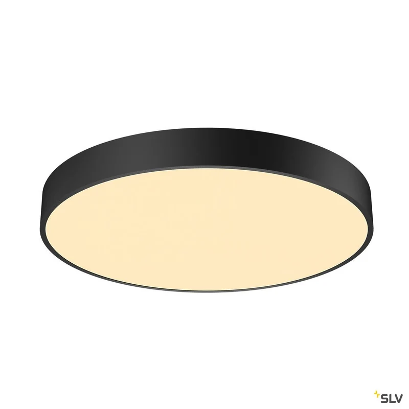 SLV MEDO 60 CW, CORONA, LED Indoor Wand- und Deckenaufbauleuchte, TRIAC, schwarz, 3000/4000K