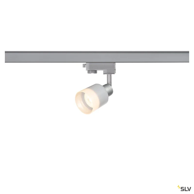 SLV PURI TRACK QPAR51 Glas, silber 50W, inkl. 3P.-Adapter
