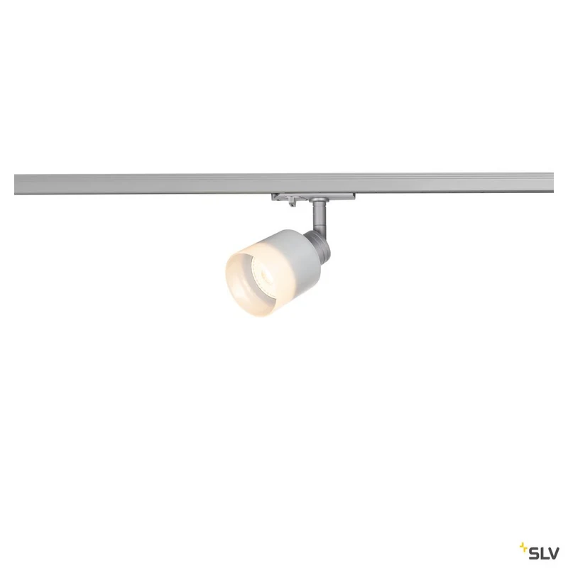 SLV PURI TRACK SPOT, QPAR51 Glas, silber 50W, inkl. 1P.-Adapter