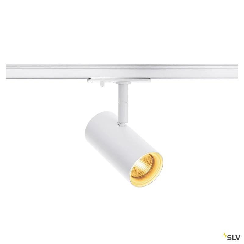 SLV NOBLO SPOT, weiß, 2700K, 36°, inkl. 1P.-Adapter