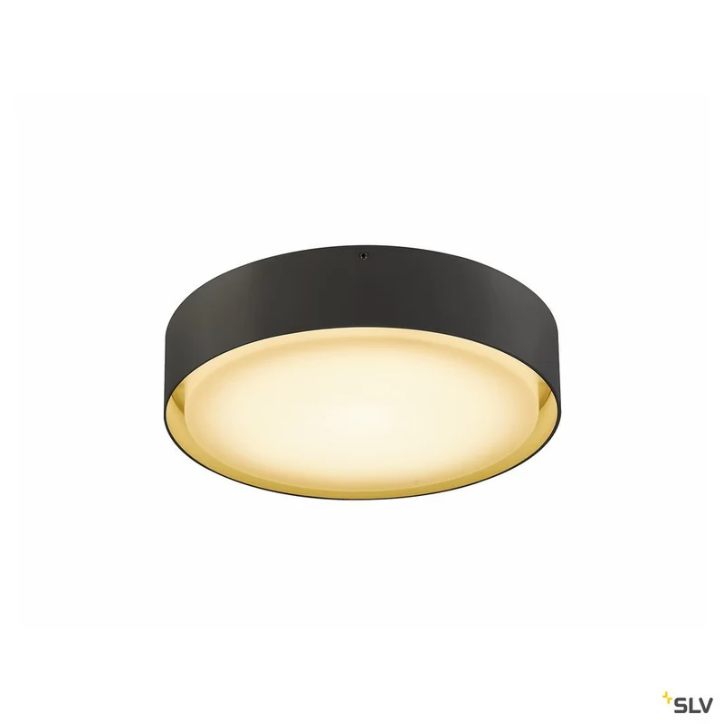 SLV LIPA CL, LED Outdoor Deckenaufbauleuchte, IP54, anthrazit, 3000/4000K