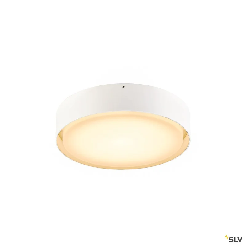 SLV LIPA CL, LED Outdoor Deckenaufbauleuchte, IP54, weiß, 3000/4000K