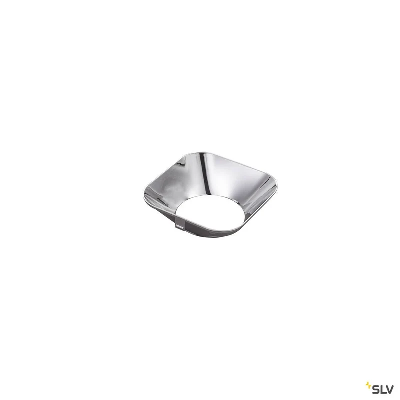 SLV RENISTO DL Abdeckung, eckig, silber, medium