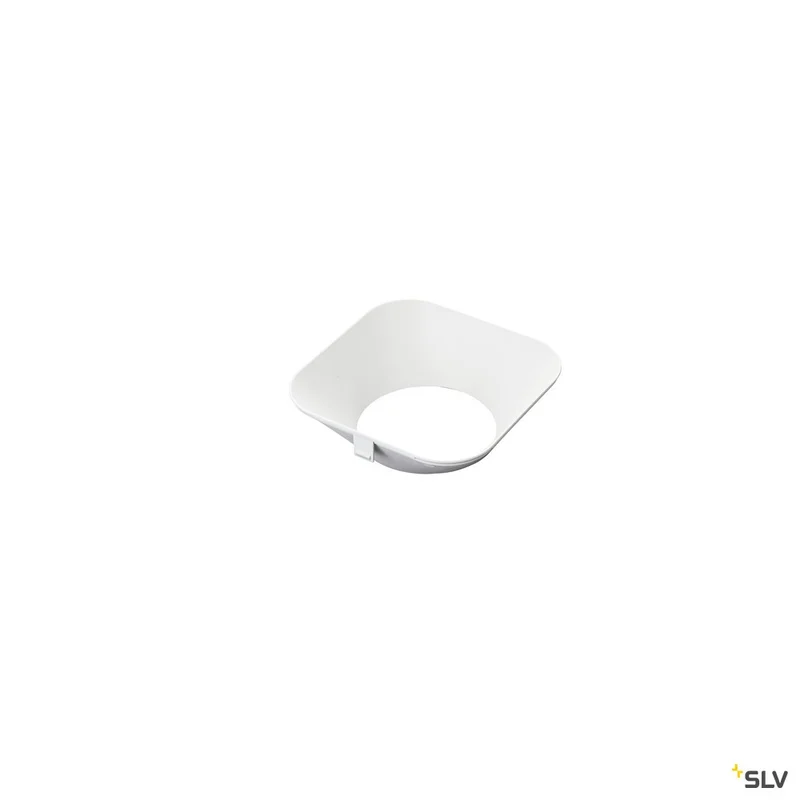 SLV RENISTO DL Abdeckung, eckig, weiß, medium