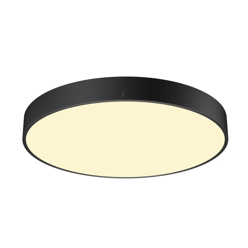 MEDO® PRO 60, Wand- und Deckenaufbauleuchte, rund, 3000/4000 K, 39 W, DALI, Touch, 110°, schwarz