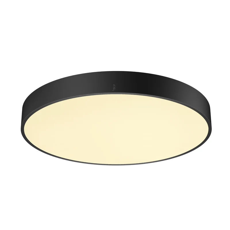 MEDO® PRO 60, Wand- und Deckenaufbauleuchte, rund, 3000/4000 K, 39 W, DALI, Touch, 80°, UGR <19, schwarz