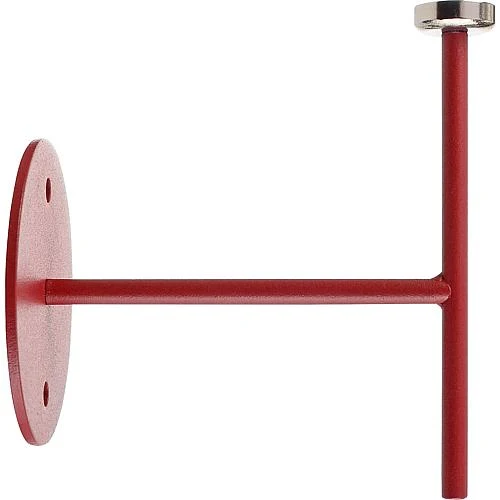 Wandhalter für Akku-Magnetleuchte Miram Rubin Rot