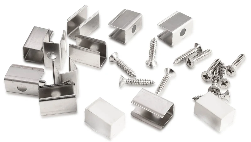Deko-Light Montageset für D Flex Line 6,5 x 12,0 mm Silber