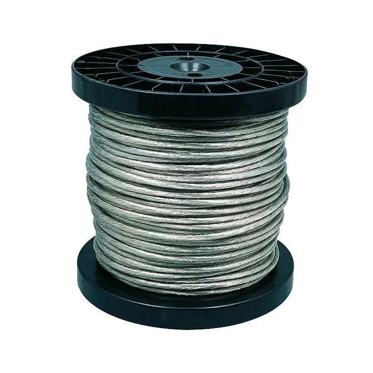 Paulmann Wire System L&E Sicherheits-Spannseil isoliert 100m 4qmm Klar