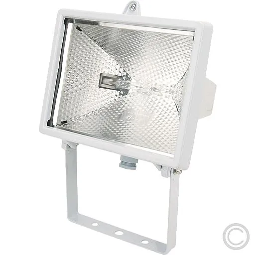 EGB Halogenstrahler 400W (500W)weiß HL-500 weiß (46-71181)