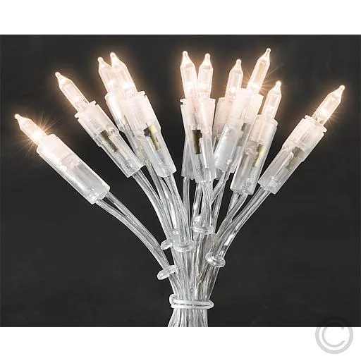 ***LED Minilichterkette 50 ww LED 6303-103 transparentes Kabel