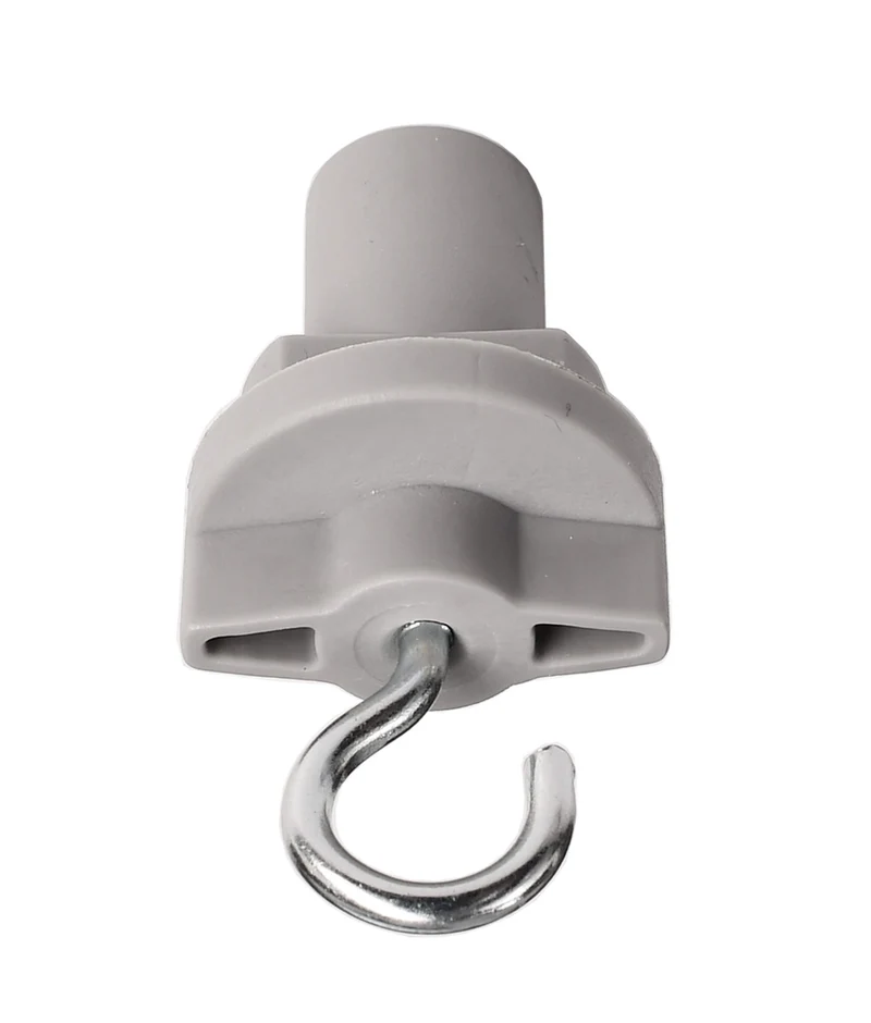 Deko-Light D Line Schilderhaken Fenstergrau RAL 7040