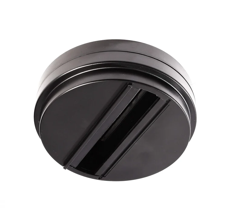 Deko-Light D Line Aufbau-Adapter für Leuchten Graphitschwarz RAL 9011