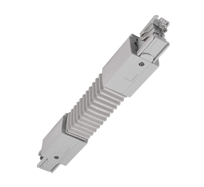 Deko-Light D Line Flexverbinder links-rechts Fenstergrau RAL 7040