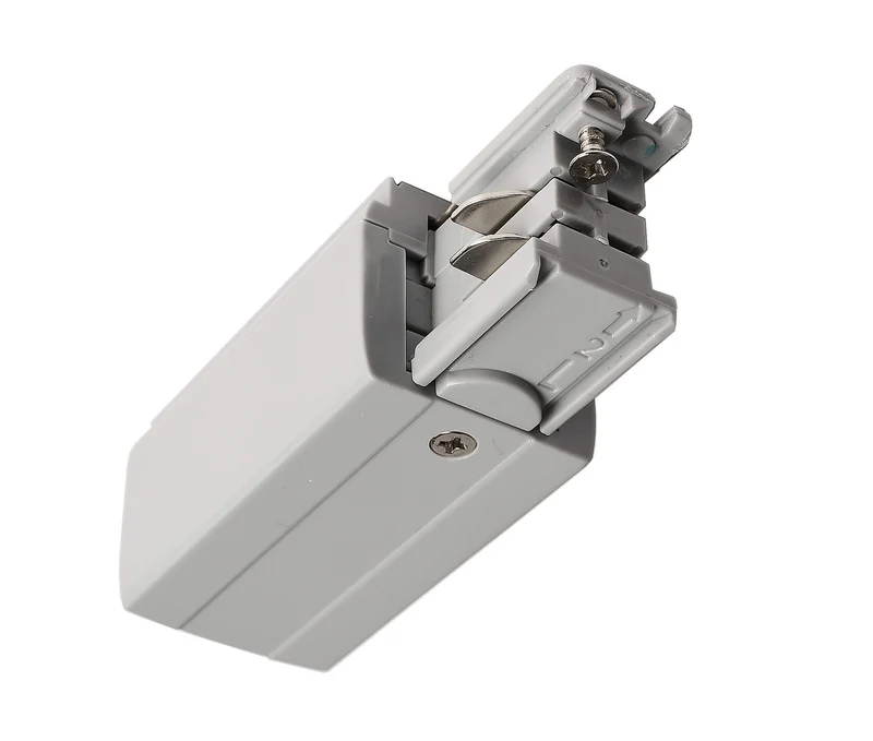 Deko-Light D Line elektrischer Einspeiser links Fenstergrau RAL 7040