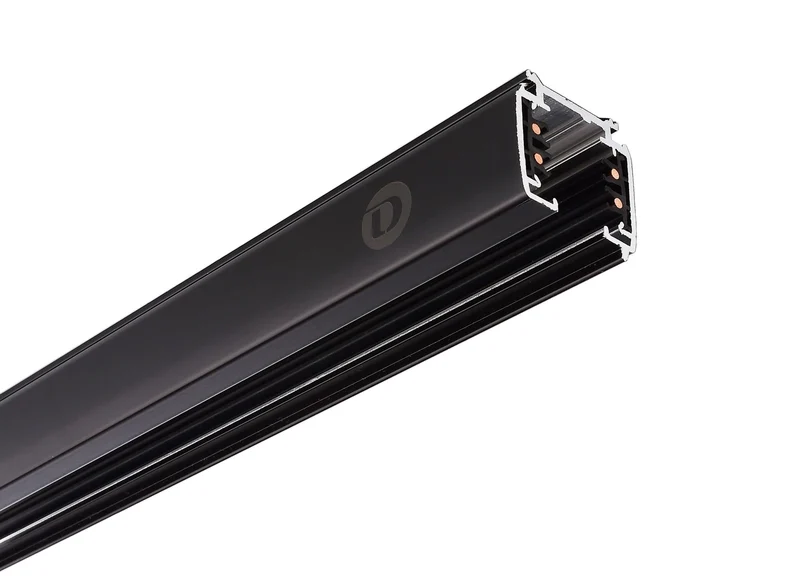 Deko-Light D Line Aufbaustromschiene 2m Graphitschwarz RAL 9011