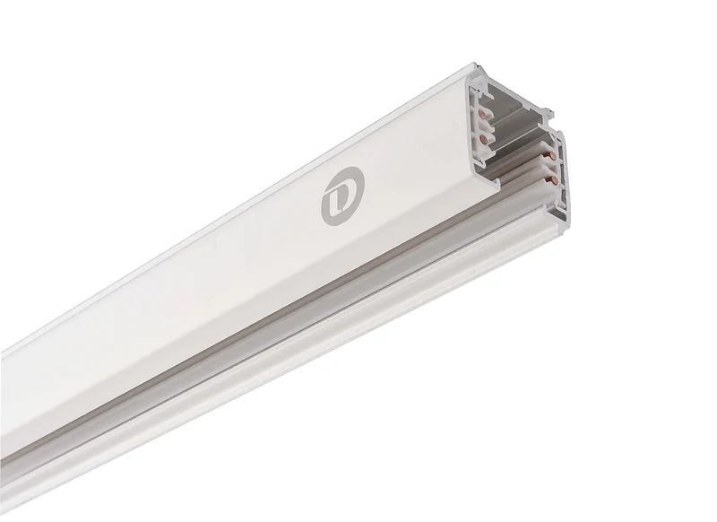 Deko-Light D Line Aufbaustromschiene 2m Verkehrsweiß RAL 9016