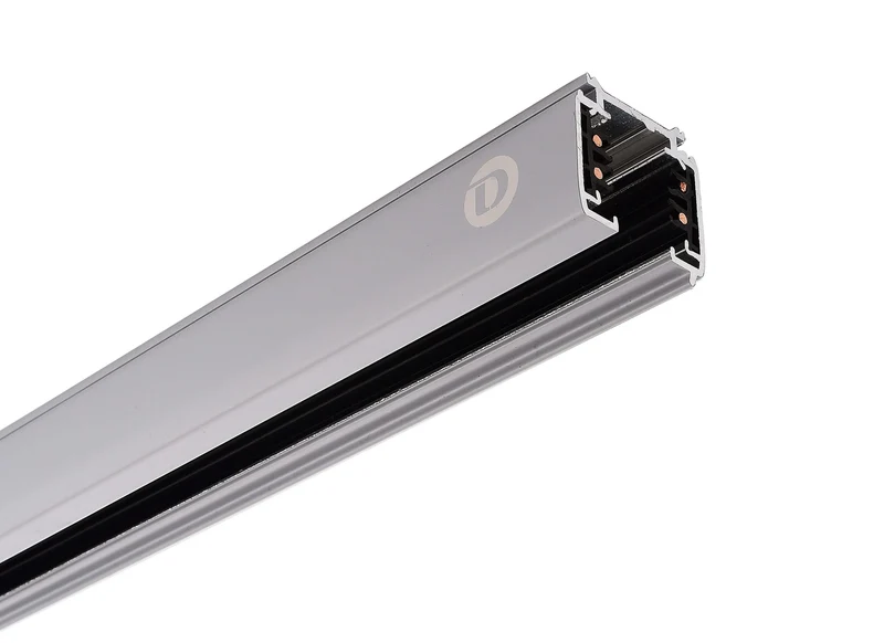 Deko-Light D Line Aufbaustromschiene 1m Fenstergrau RAL 7040