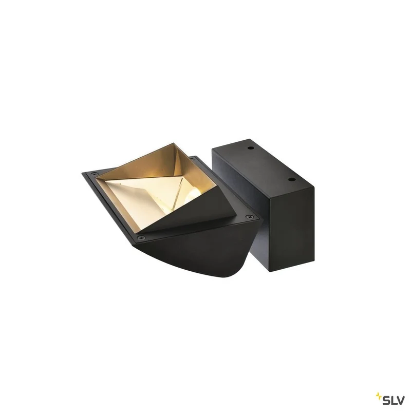 SLV MERADO FLOOD WL, LED Indoor Wandaufbauleuchte, schwarz, 4000K, 40°