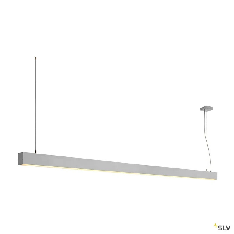 SLV GLENOS Pendelleuchte, alu eloxiert, 2m, 103W, 3000K