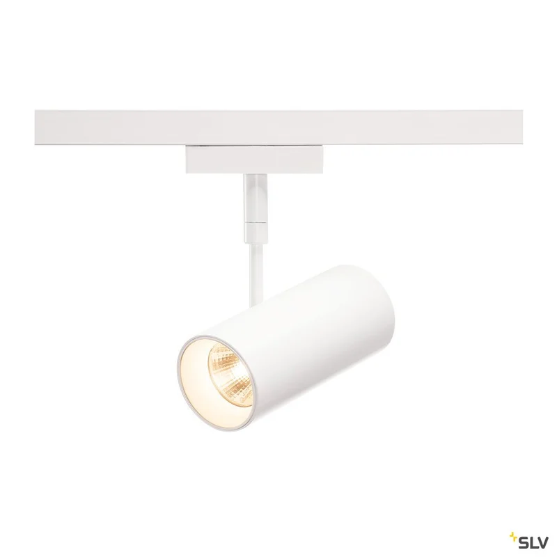 SLV REVILO, Strahler für SLV D-TRACK Hochvolt-Stromschiene 2Phasen, LED, 3000K, weiß, 36°, inkl. 2 Phasen-Adapter