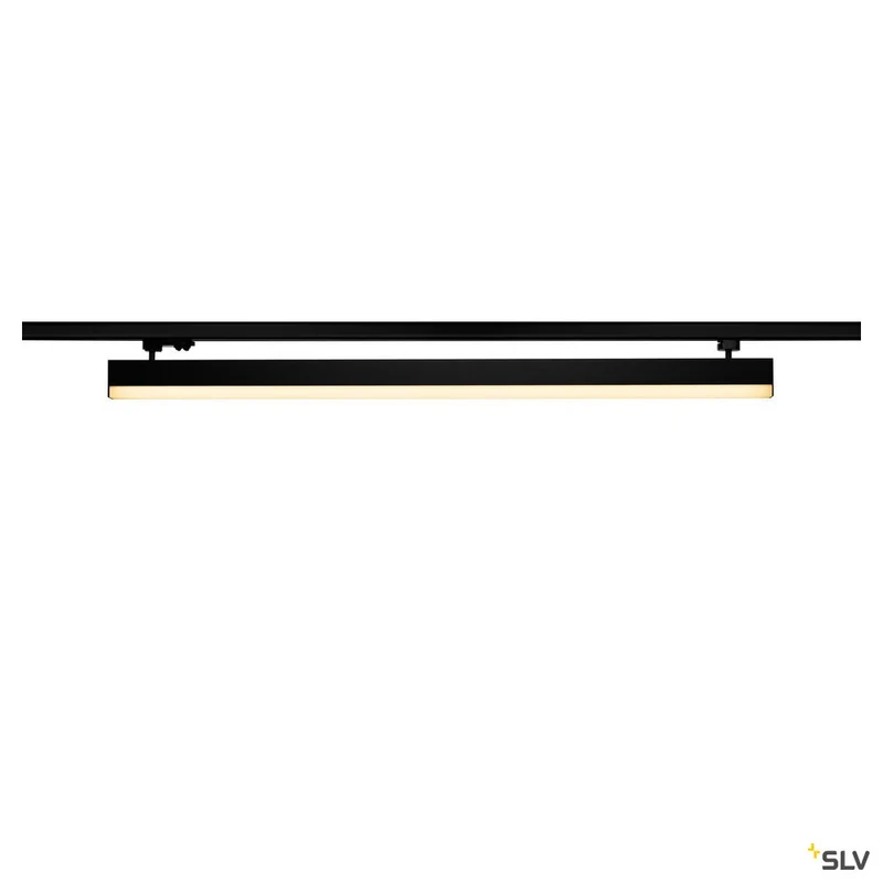 SLV SIGHT, für Hochvolt-Stromschienen 3Phasen, LED, 3000K, schwarz, inkl. 3 Phasen-Adapter