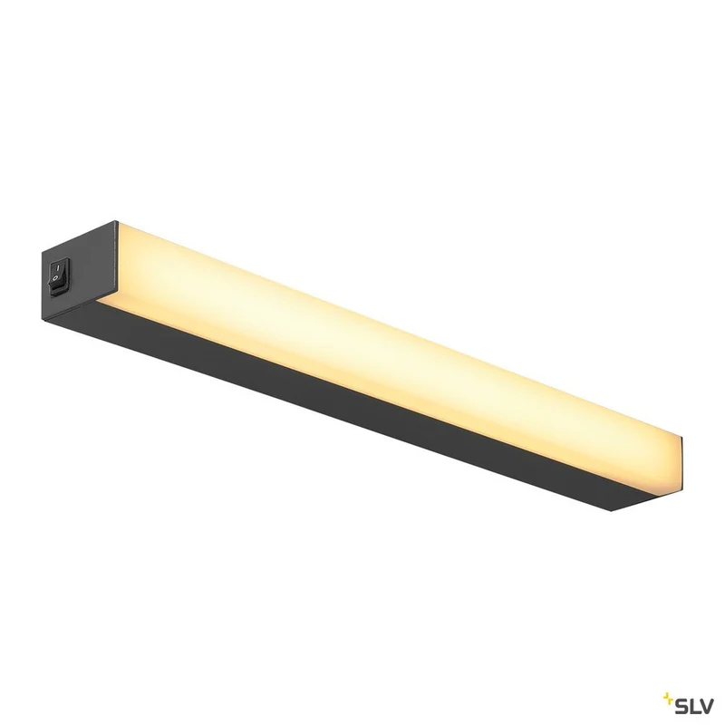 SLV SIGHT LED, Wand- und Deckenleuchte, mit Schalter, 600mm, schwarz