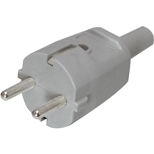Protekt-Stecker Thermoplast 519 grau