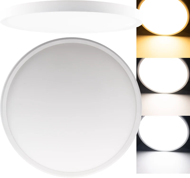 LED Deckenleuchte "Santano 40 CCT" Ø 40cm, 32W, CCT 3000/4000/6000k