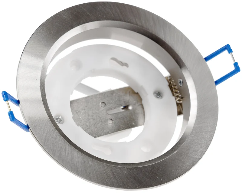 Einbaustrahler "CT-DS108" Ø108mm GX53 Fassung, 230V, Aluminium gebürstet